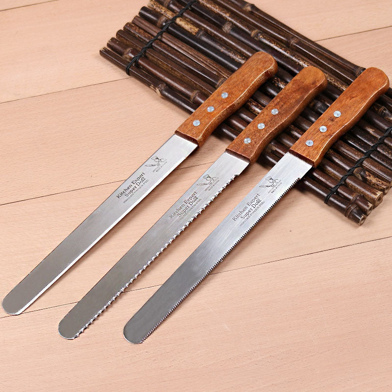 Layered Bread Cutter Toast Serrated Slicing Knife