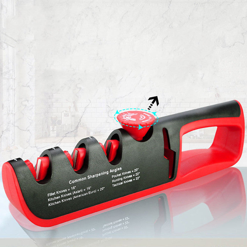 4 Head Sharpener Household Tungsten Steel Diamond
