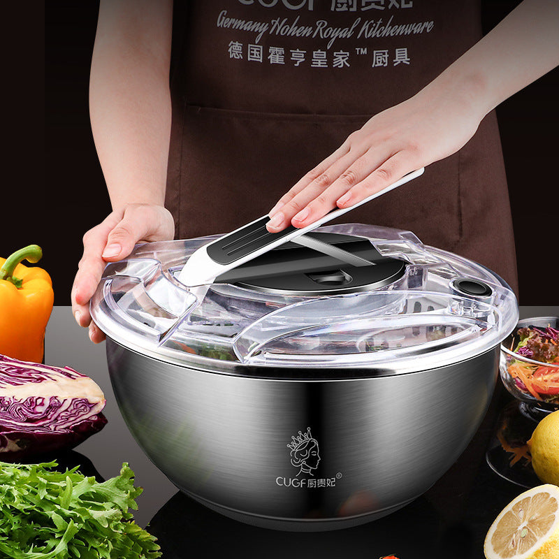 Stainless Steel Salad Vegetable Dehydrator Salad Drying Machine