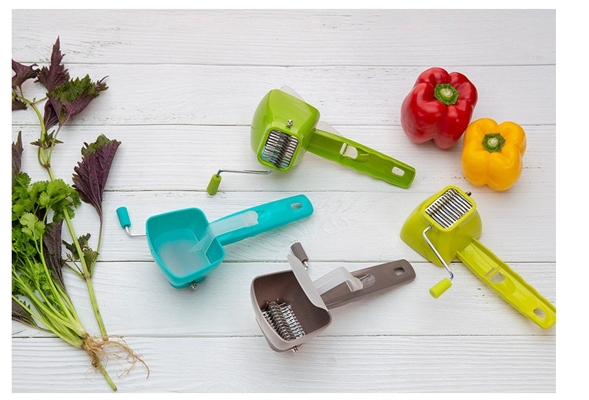Stainless Steel Vegetable Cutter Vanilla Shredder