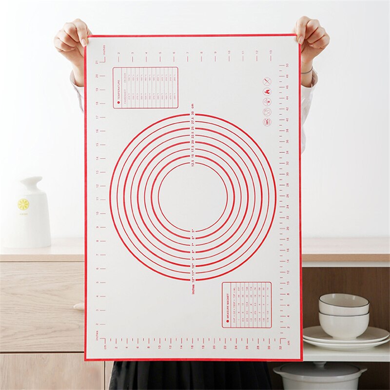 Silicone Baking Dough Mat Pastry Mat Extra With Measurements