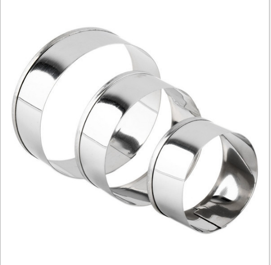Stainless Steel Round Shape Cookie Cutter Mold Pastry