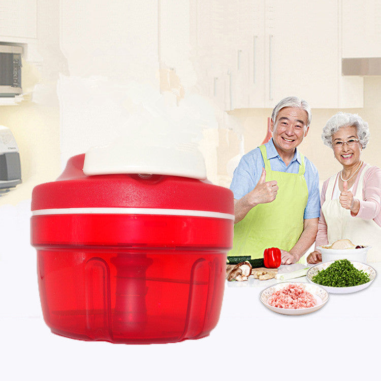 Manual meat grinder