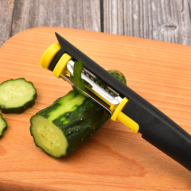 Multifunctional Peeling Knife Stainless Steel Kitchen Fruit Peeler