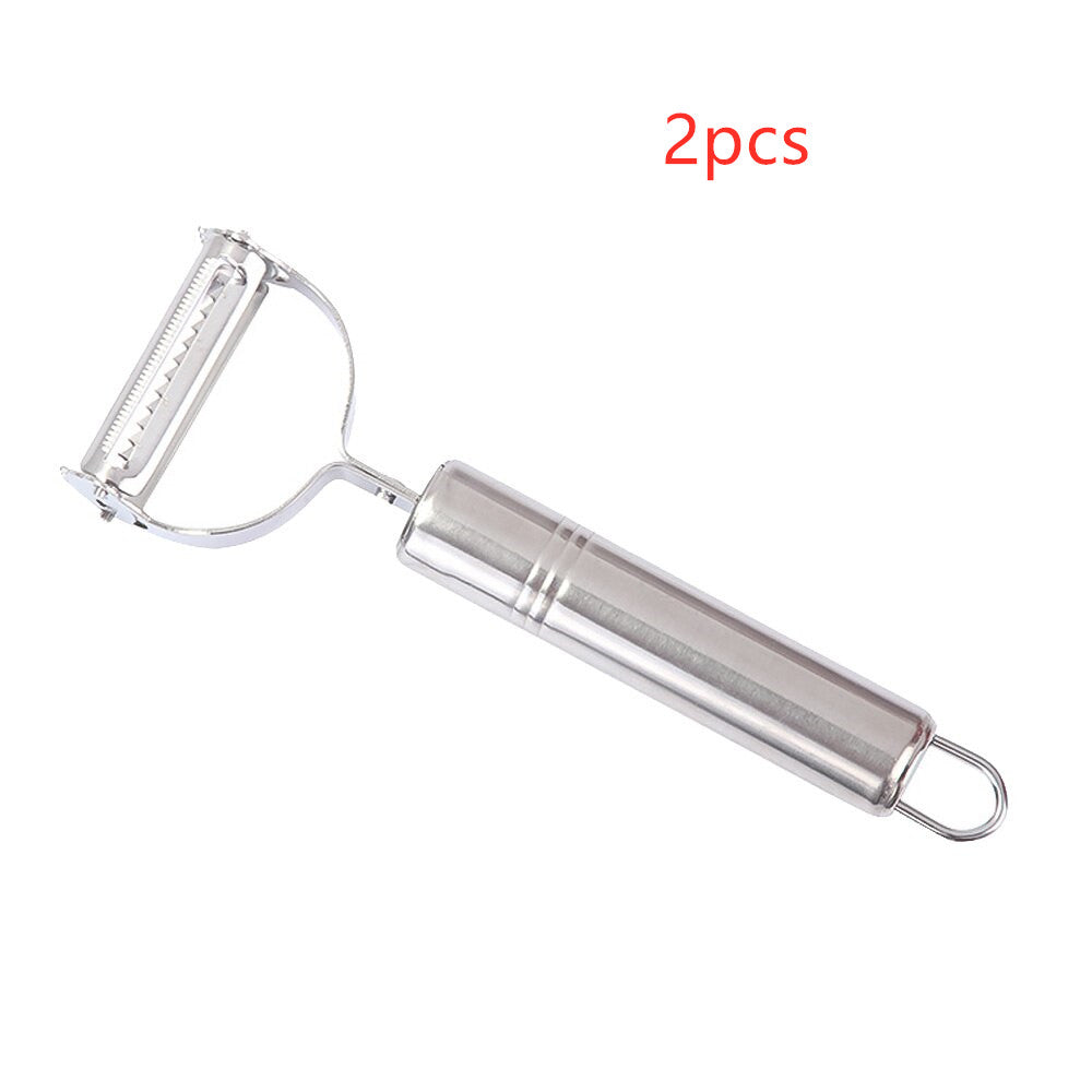 2 in1 Stainless Steel Potato Grater Julienne Peeler Kitchen Accessories
