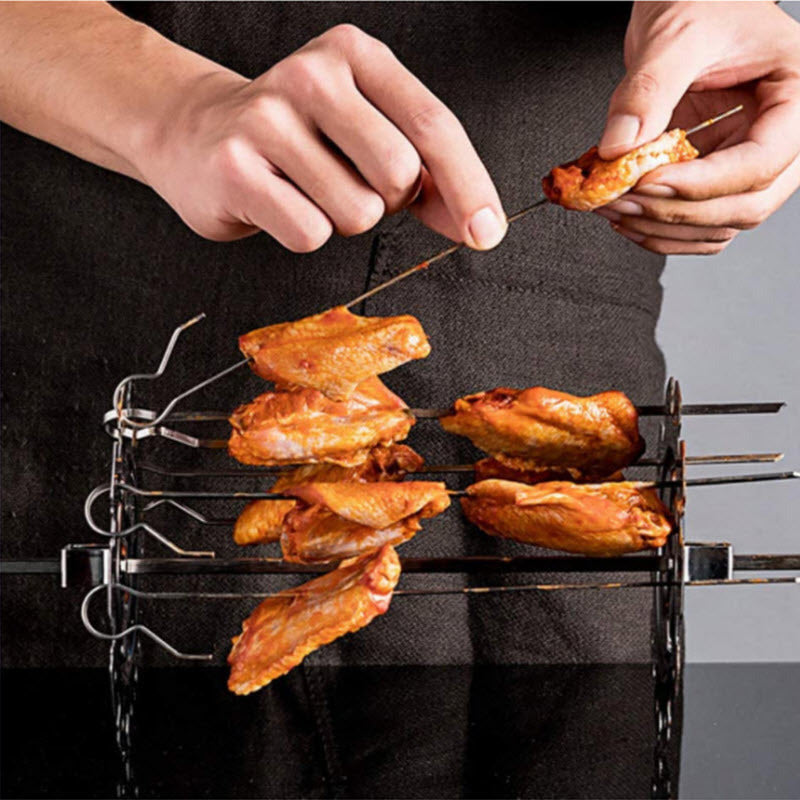Creative Stainless Steel 304 Rotating Skewers Cage