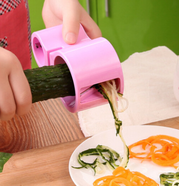 Creative multi-function spiral double-head grater with sharpener kitchen gadget
