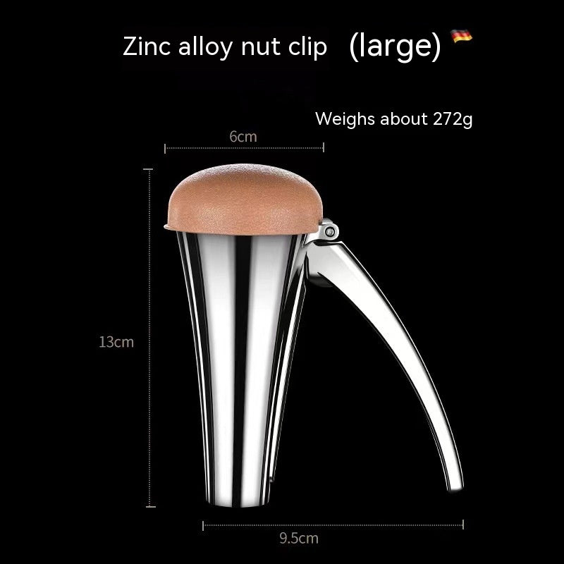 Zinc Alloy Pecan Nut Cracker Walnut Nutcracker Pine Cascanueces Sheller