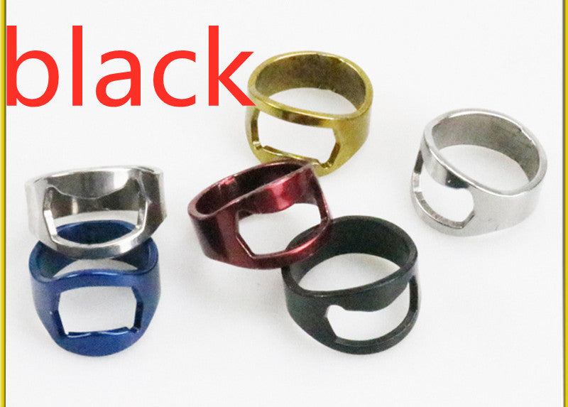 Special Offer Creative Stainless Steel Ring Tablet Wine Bottle Opener