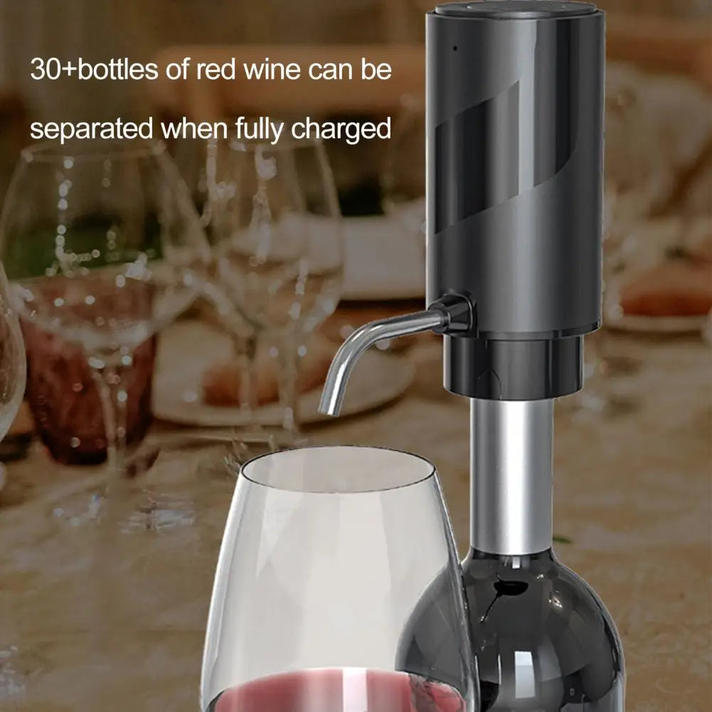 Electric Wine Aerator And Decanter Pump Dispenser Wine Decanter