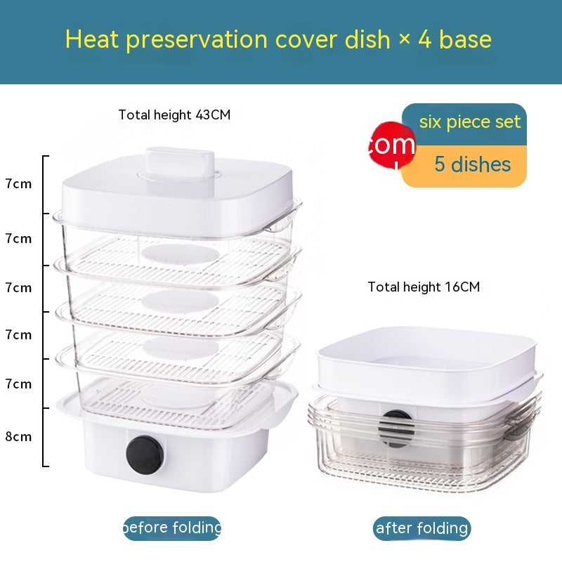 Multi-layer Dish Cover Heat Preservation Kitchen Cover Dining Table