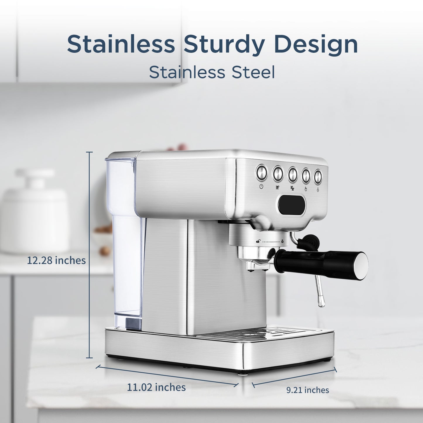 Bar Espresso Machine With Milk Frother