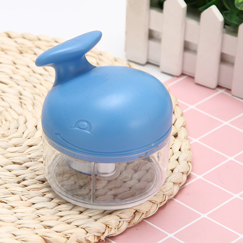 Hand-held mini garlic puller