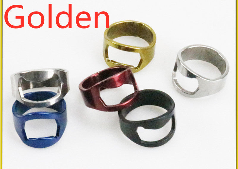 Special Offer Creative Stainless Steel Ring Tablet Wine Bottle Opener