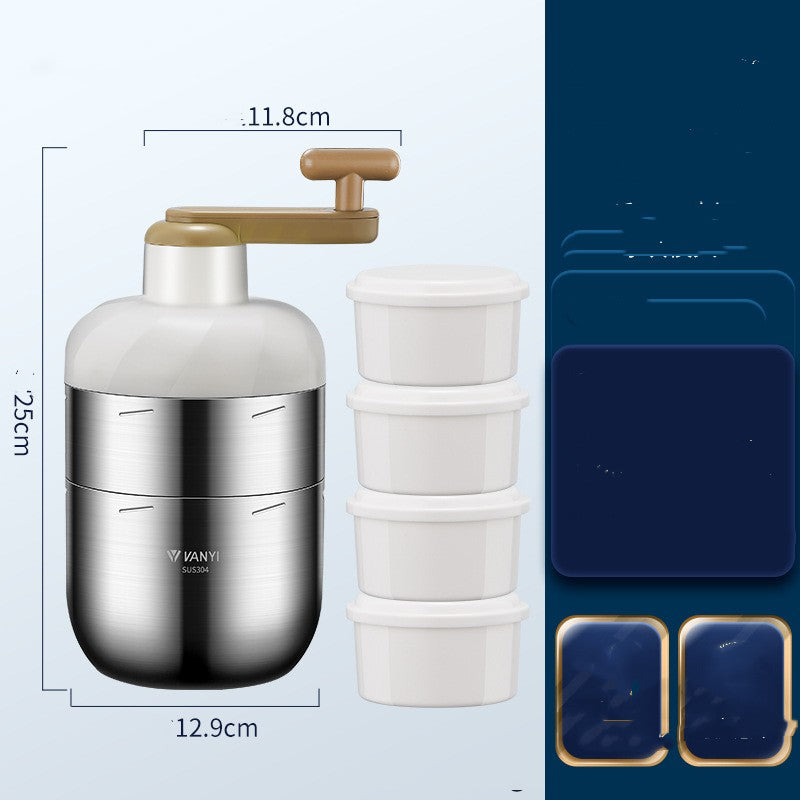 Stainless Steel Ice Crusher Food Grade Household