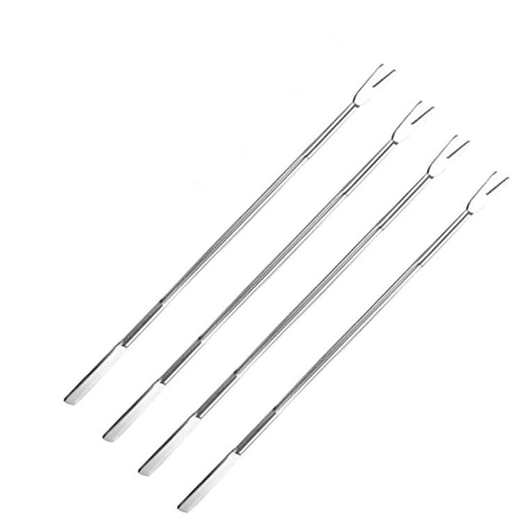Stainless Steel Seafood Crab Fork And Spoon, Kitchen Utensils