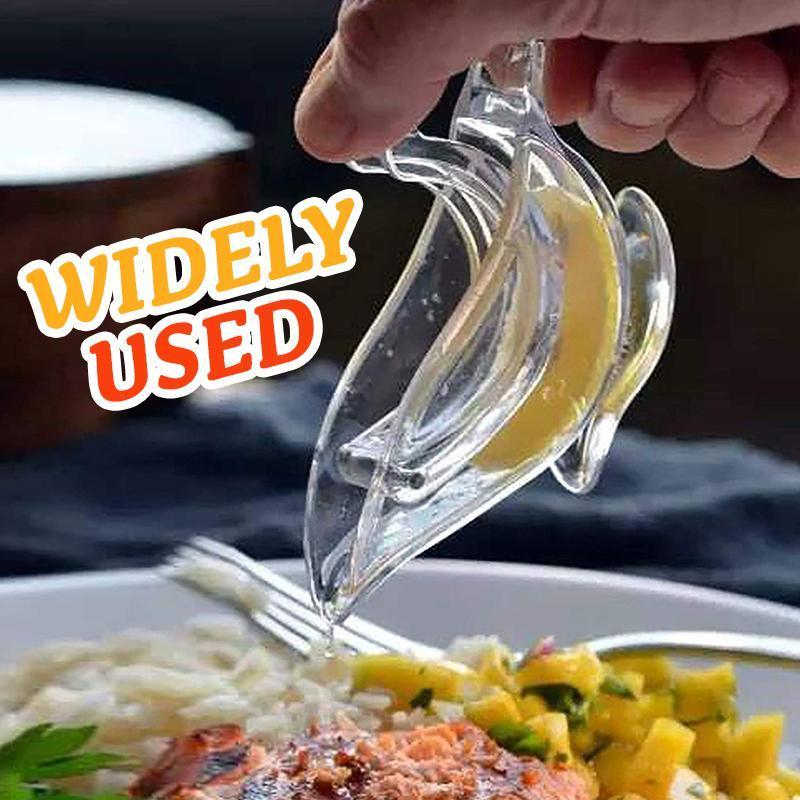 Manual Lemon Juicer Transparent Acrylic Elegance Bird Shape
