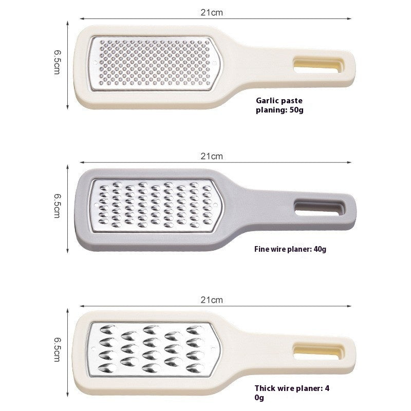 3 In 1 Cheese Grater Portable Handheld Stainless Steel Vegetable Grater