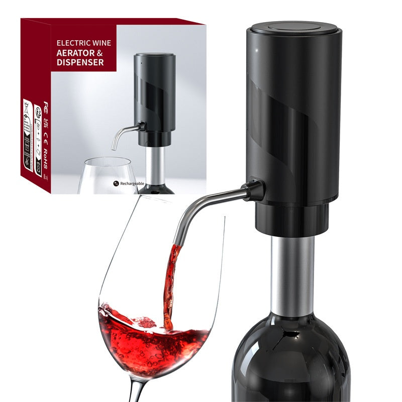 Electric Wine Aerator And Decanter Pump Dispenser Wine Decanter