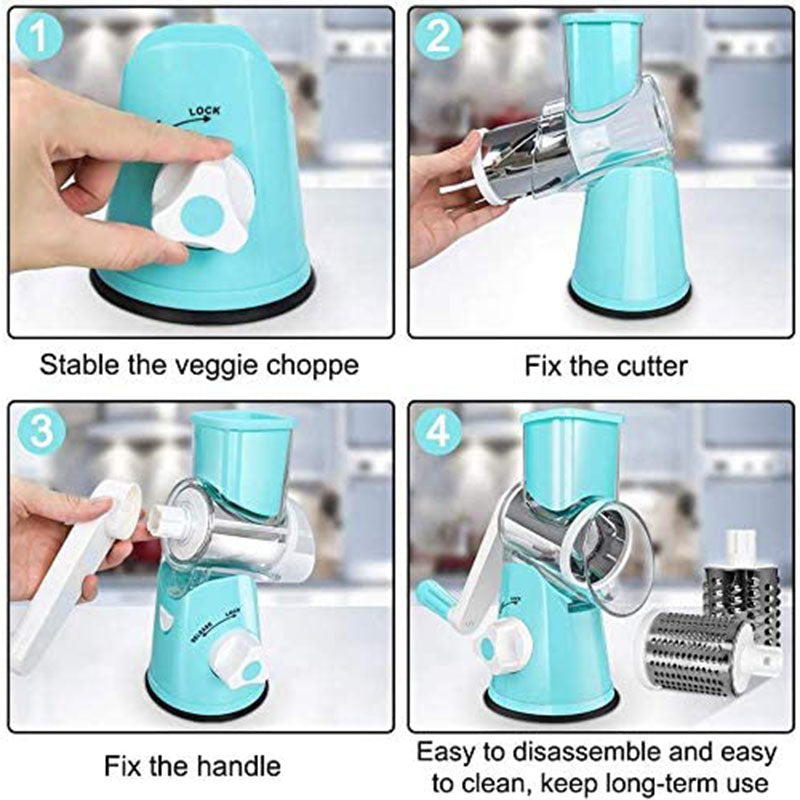 Kitchen Roller Vegetable Slicer Vertical Vegetable Cutter