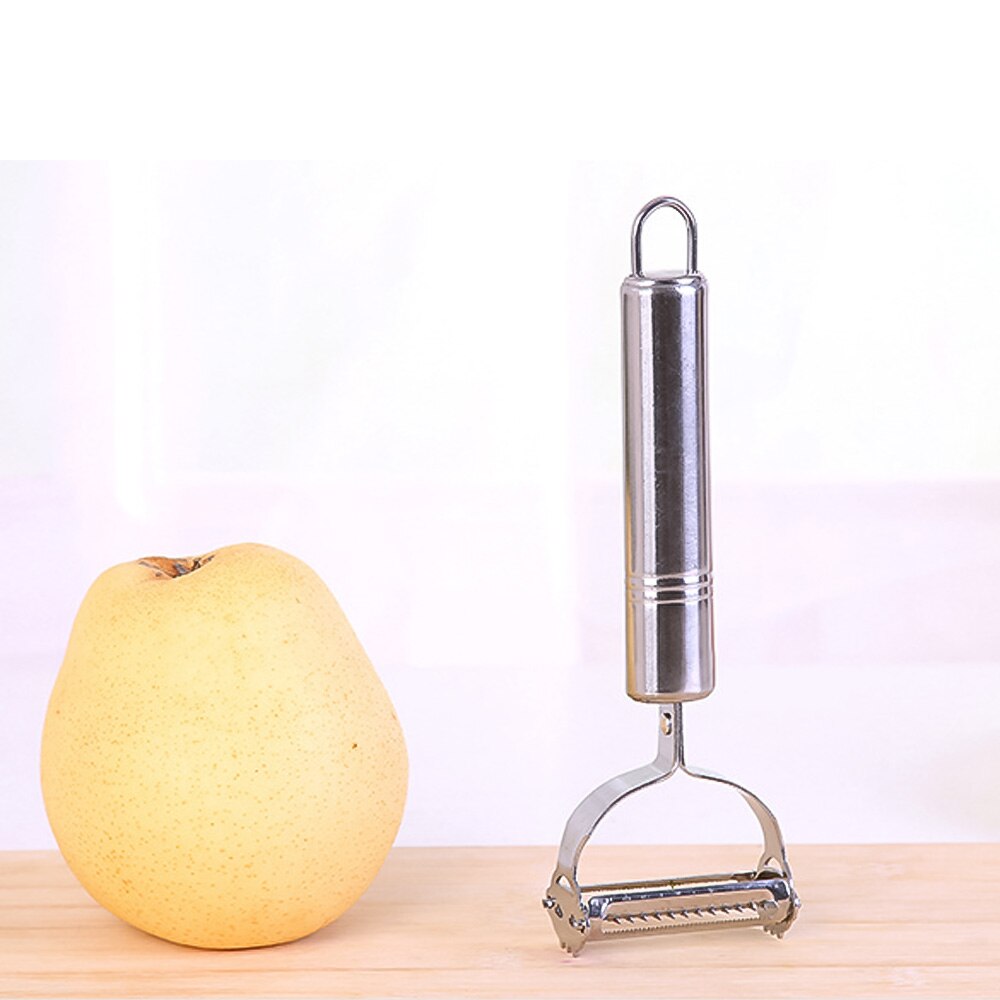 2 in1 Stainless Steel Potato Grater Julienne Peeler Kitchen Accessories
