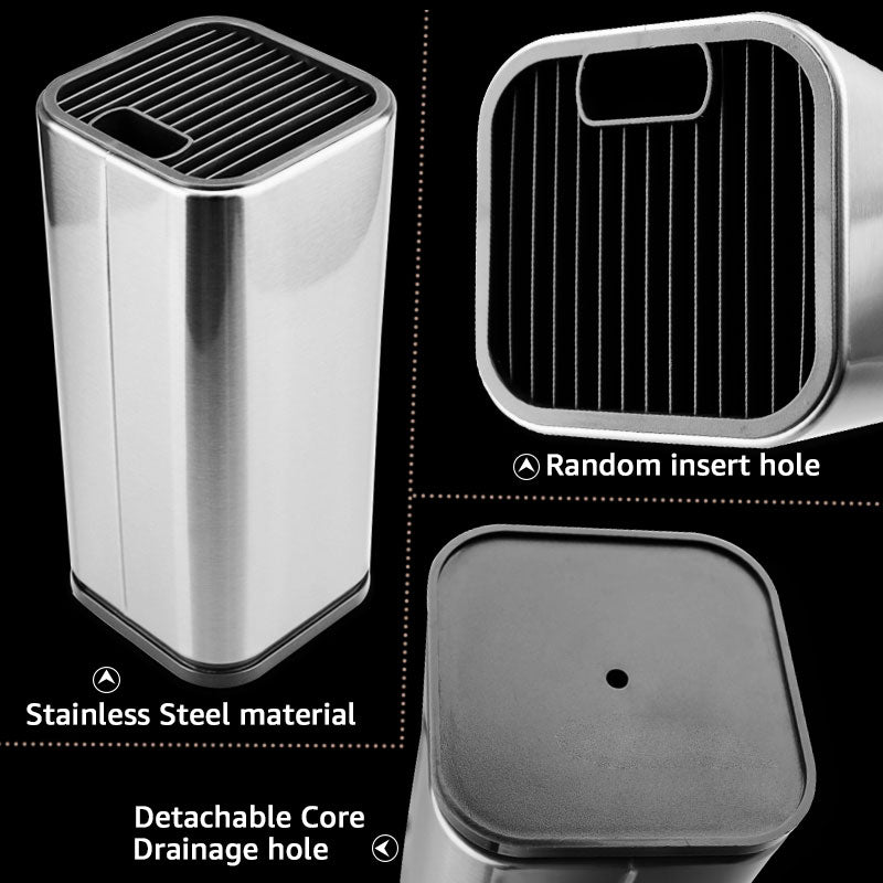 Stainless Steel Knife Holder 8 Inch Set Of Device Rack