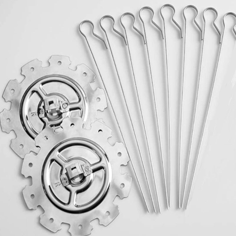 Creative Stainless Steel 304 Rotating Skewers Cage