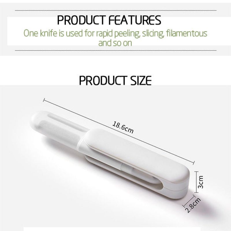 360 Rotating Stainless Steel Peeler 3 In 1 Multifunctional Rotary