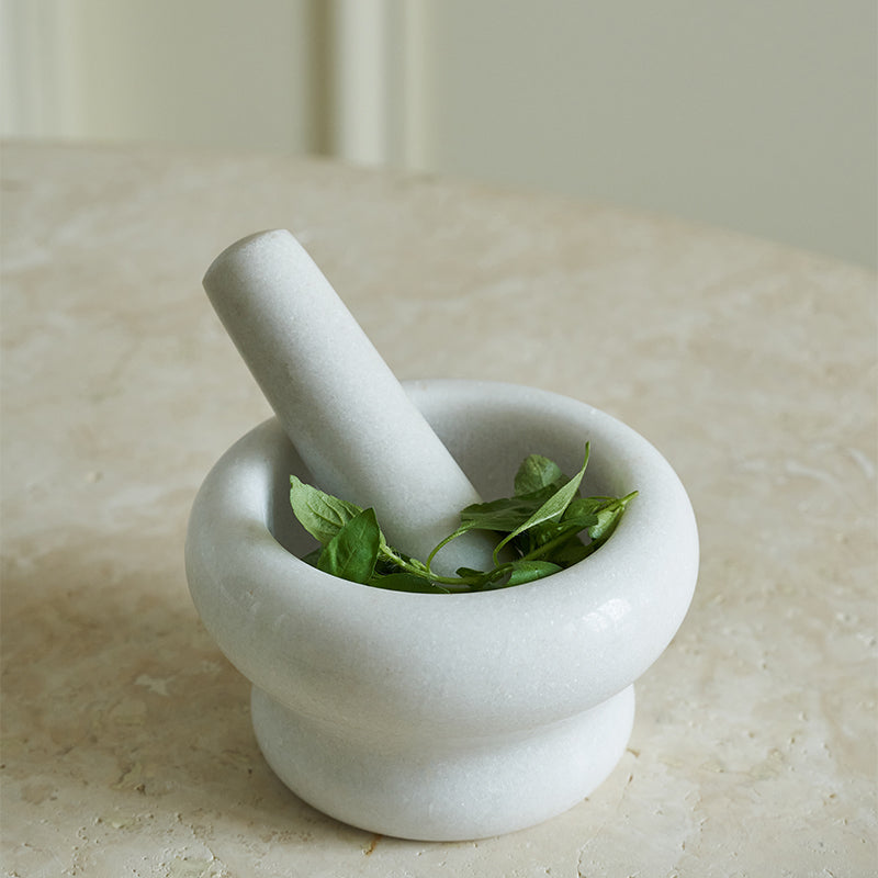Household Natural Marble Masher Grinder