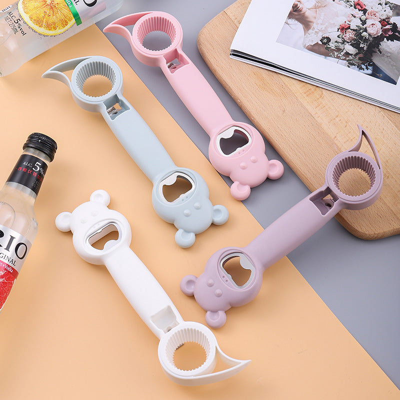 4 In 1 Multifunctional Topless Can Opener Kitchen Gadget Bar Tool Accessories