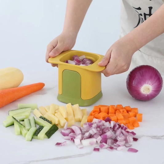 Onion Dicing Artifact French Fries Slicer  Potato Slicer Gadget