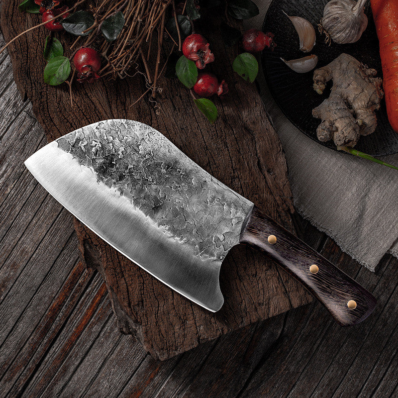 Traditional Pure Manual Forged Stainless Manganese Steel Kitchen Knife