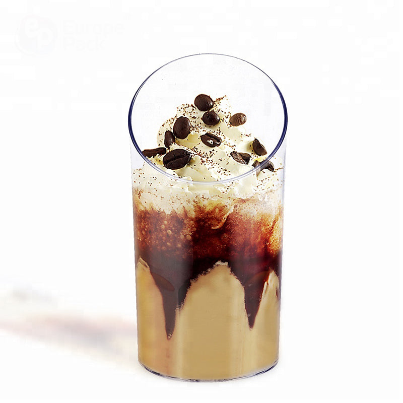Small Mini Pastry Ice Cream Cup Transparent