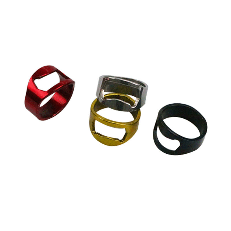 Special Offer Creative Stainless Steel Ring Tablet Wine Bottle Opener