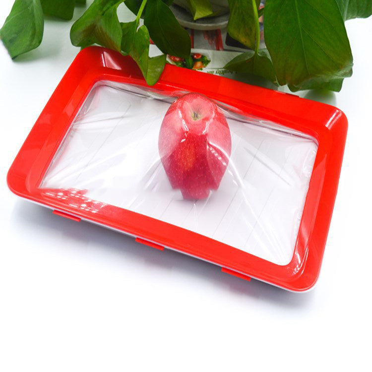 Kitchen Vacuum Plastic Wrap Fresh-keeping Tray Meat Trays Crisper