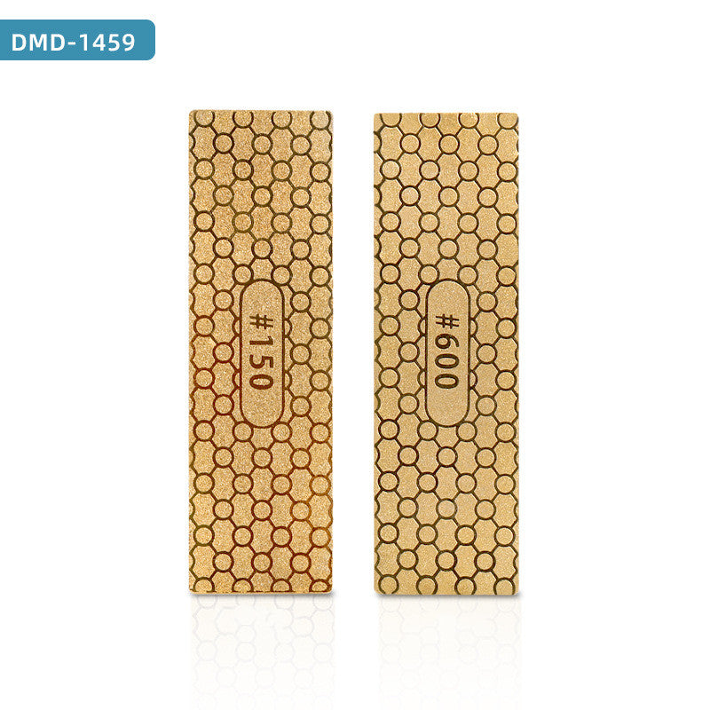 Lightweight And Easy To Carry Small Double-sided Titanium-plated Sharpening Stone