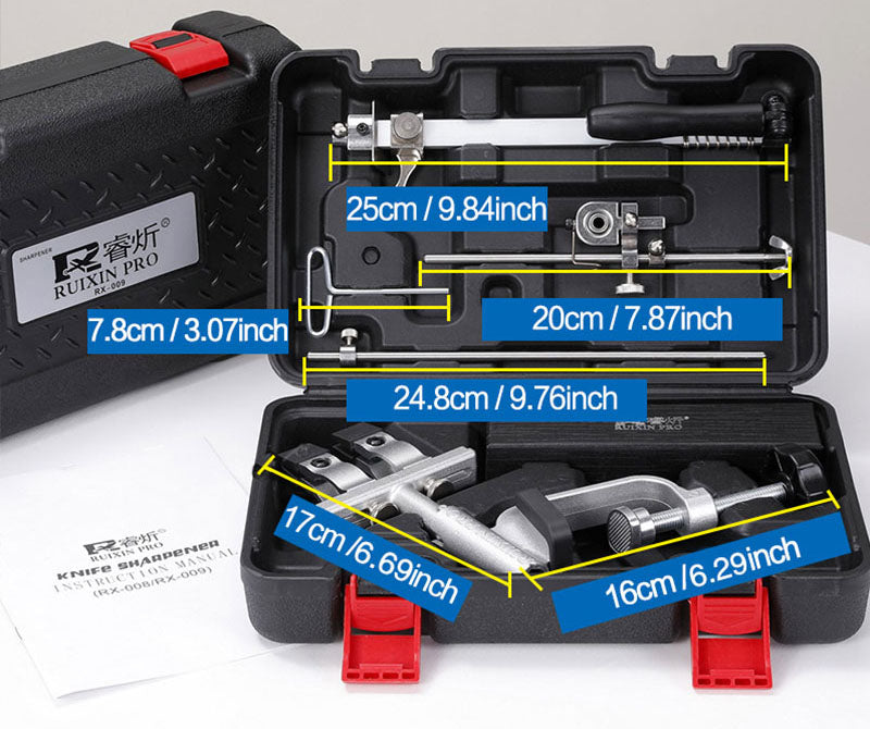 Upgraded Version Of Home And Outdoor Knives Multi-functional Fixed-angle Knife Sharpener