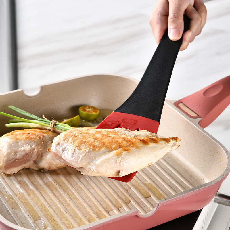 3 In 1 Frying Spatula Clip Silicone Food Clip Frying Steak
