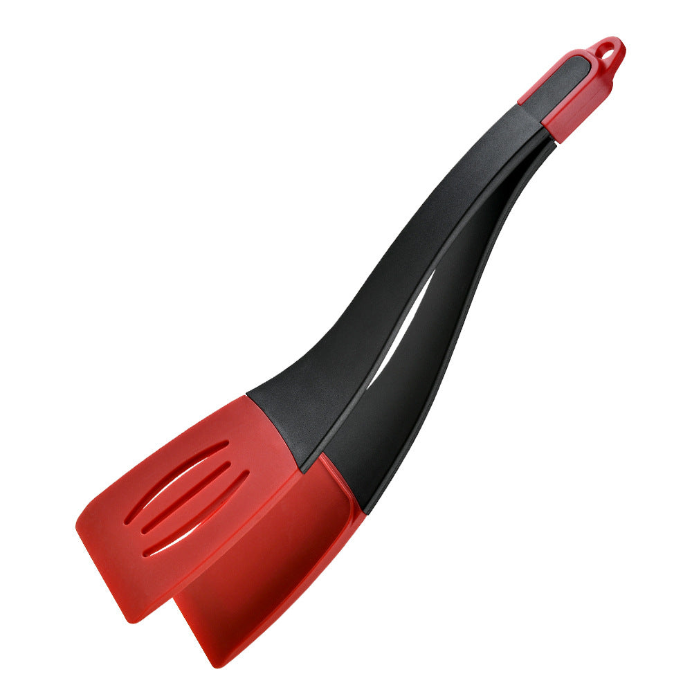 3 In 1 Frying Spatula Clip Silicone Food Clip Frying Steak