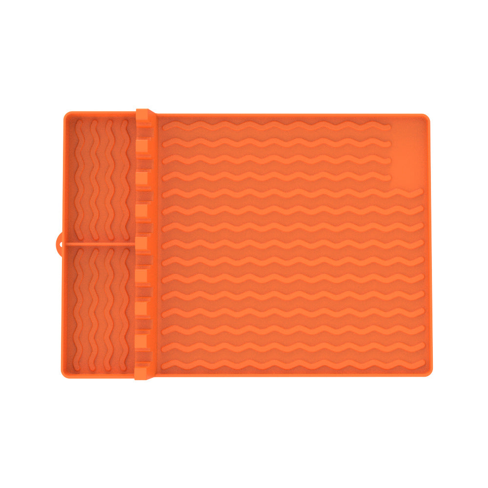 Oven Silicone Baking Tray Dustproof Cleaning Pad Barbecue
