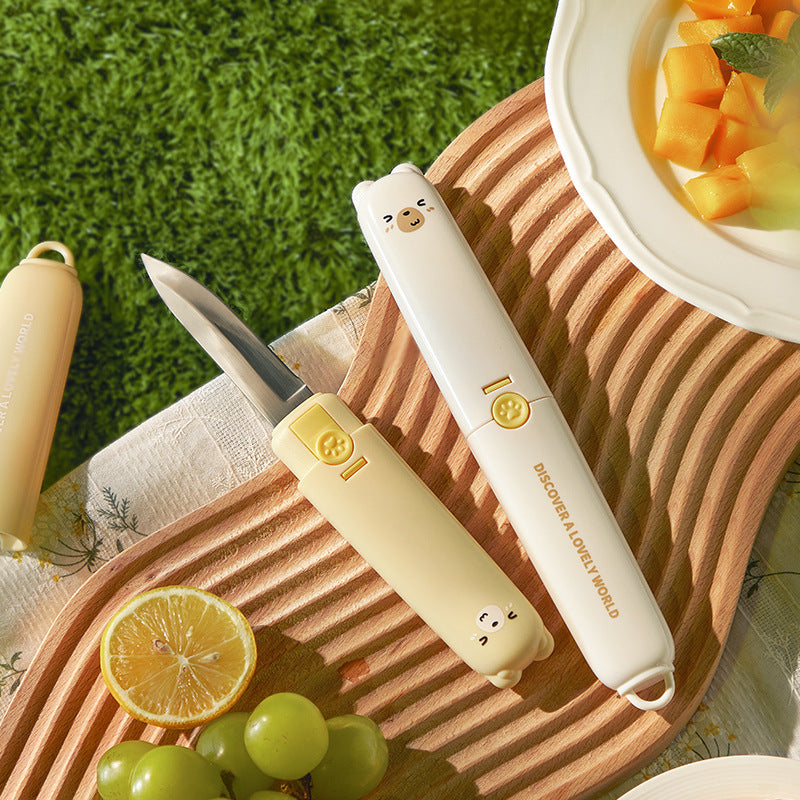 Fruit Knife Peeler Multifunctional Household Folding Fruit Knife