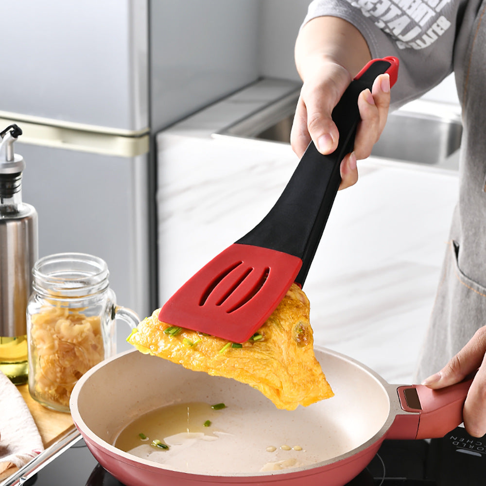3 In 1 Frying Spatula Clip Silicone Food Clip Frying Steak
