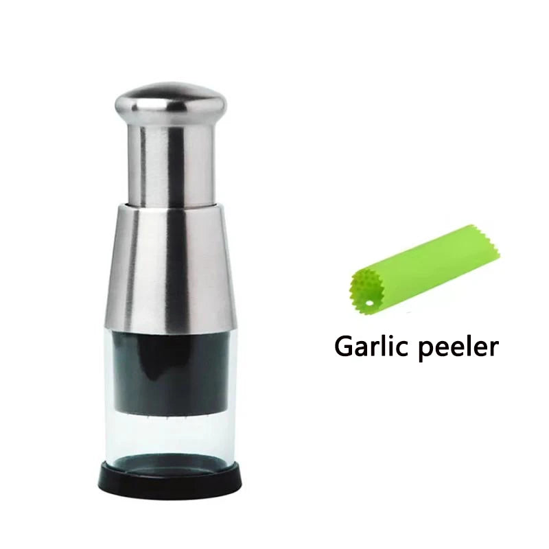 Garlic Onion Chopper Manual Pressed Garlic Press Machine