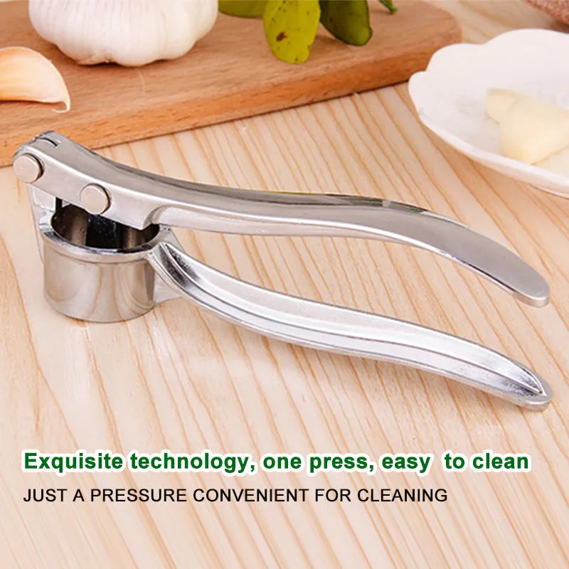 Imitating Stainless Steel Garlic Press Crusher Kitchen Cooking