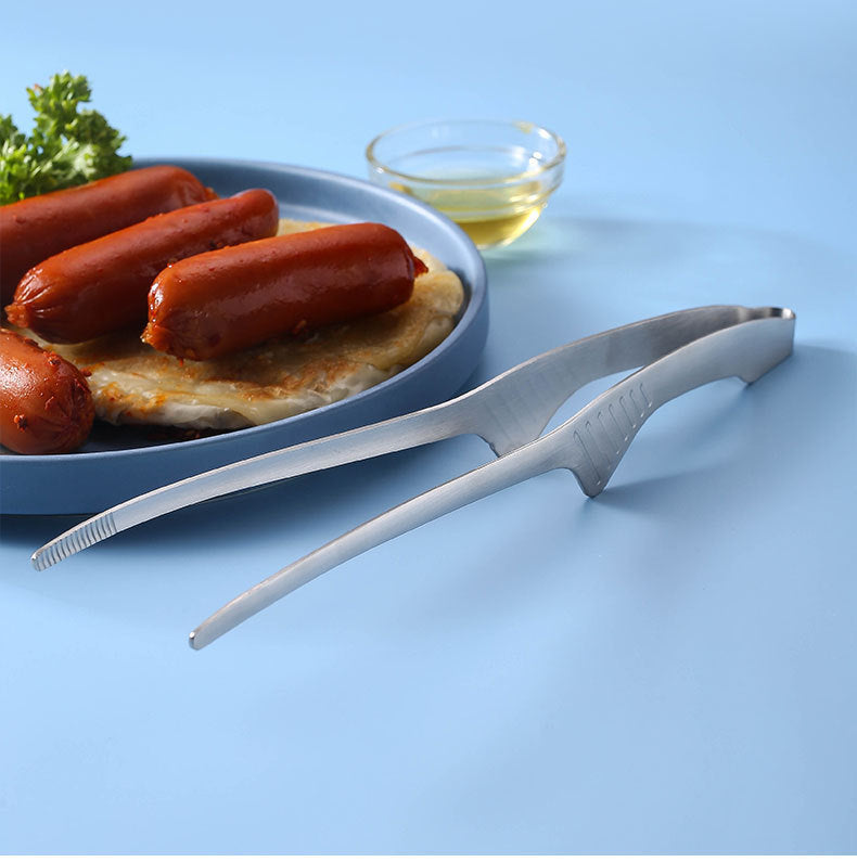 304 Stainless Steel Food Tongs Barbecue Tongs Steak Tongs