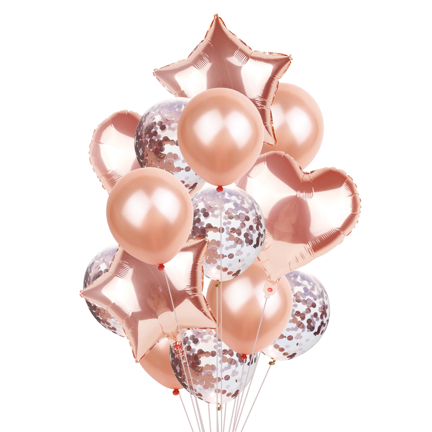 Rose Gold Paper Cups And Trays Disposable Party Supplies