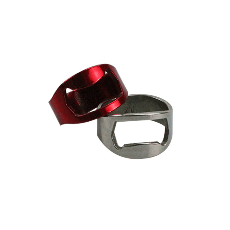Special Offer Creative Stainless Steel Ring Tablet Wine Bottle Opener