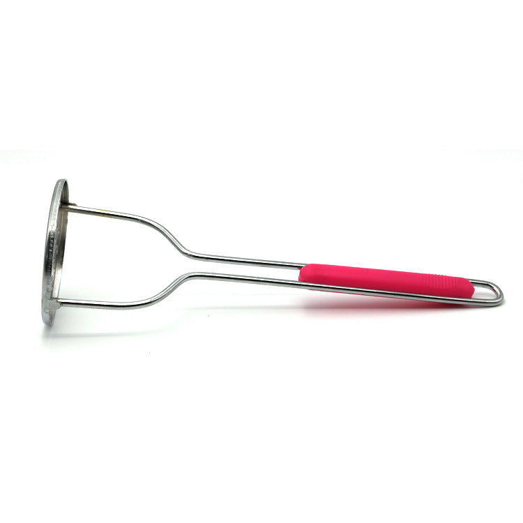Manual Potato Masher With Wooden Handle Kitchen Gadget