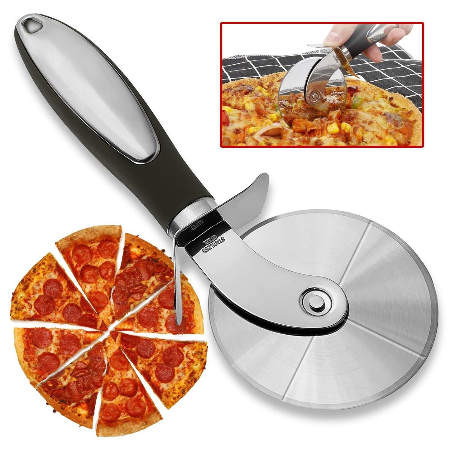 Pizza Cutter Wheel Kitchen Pizza Slicer Cutting Tool
