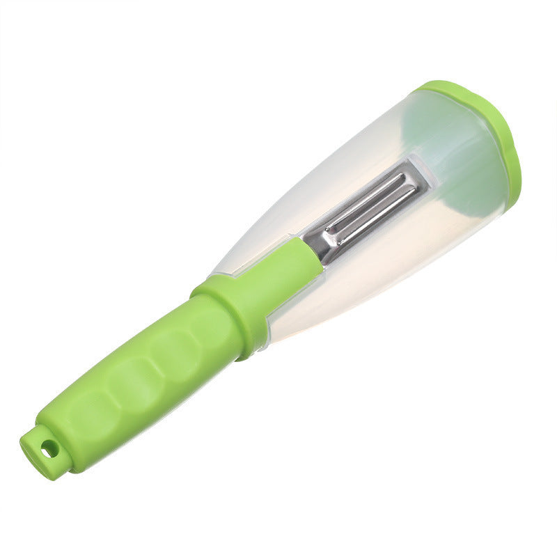 Multifunctional Storage Box Peeler Knife Peeler With Rubbish Bin Slicer